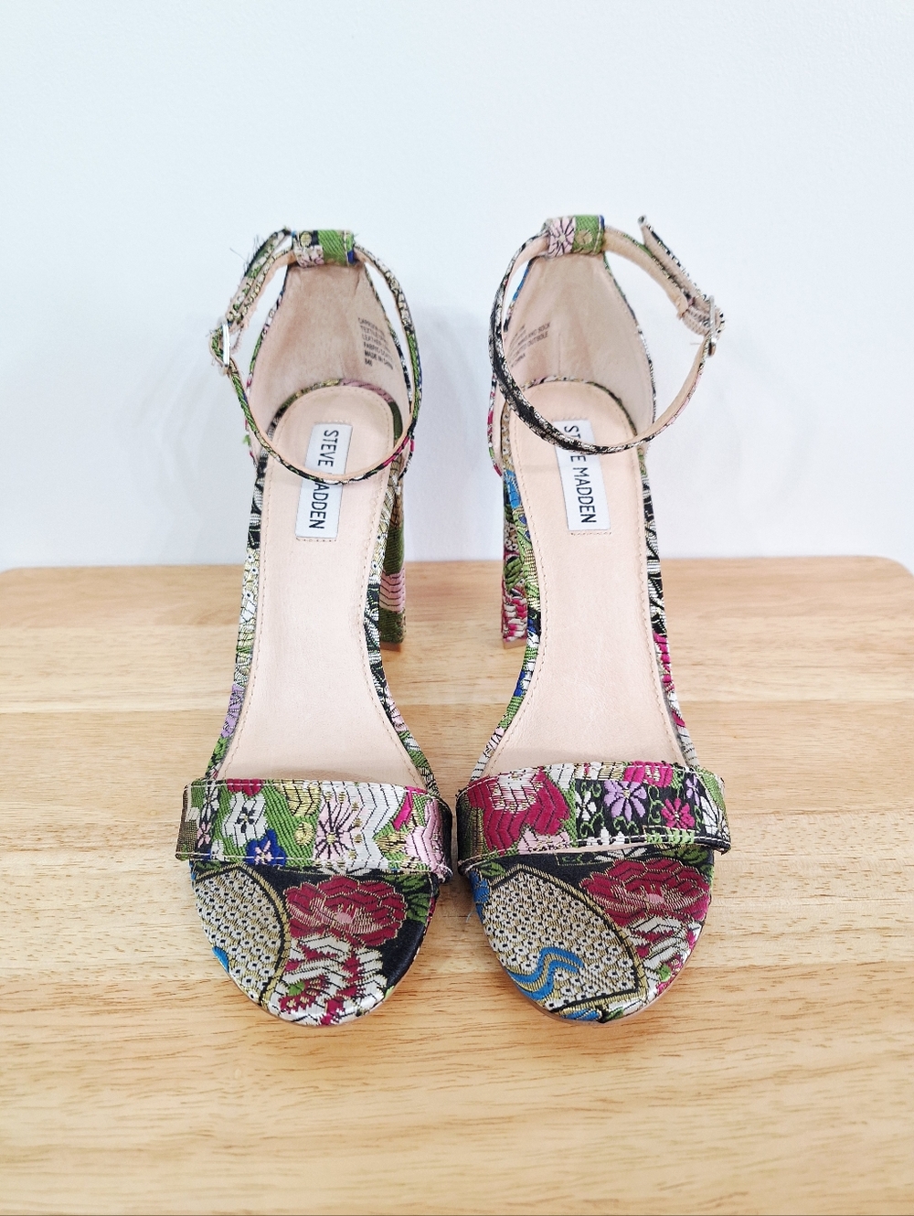 Steve Madden Women's Carrson Block-Heel Sandals - Size 10 - Picture 2 of 6